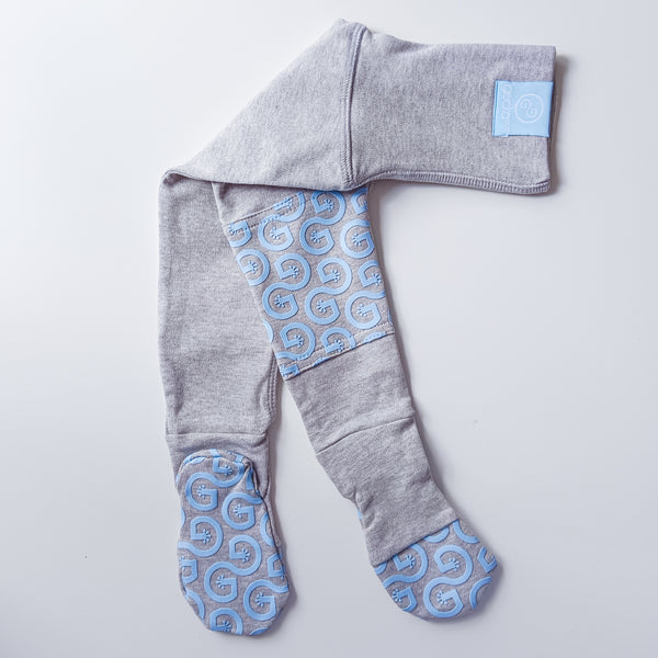 Protiskluzové polodupačky Light Blue