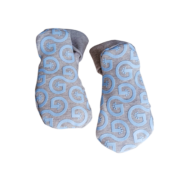 protiskluzové ponožky light blue